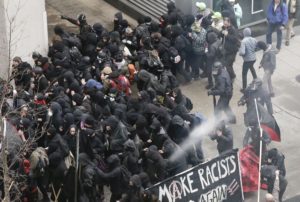 Violent radicals riot at Trump inauguration