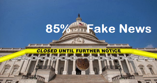 Government Shut Down is 85% Fake News