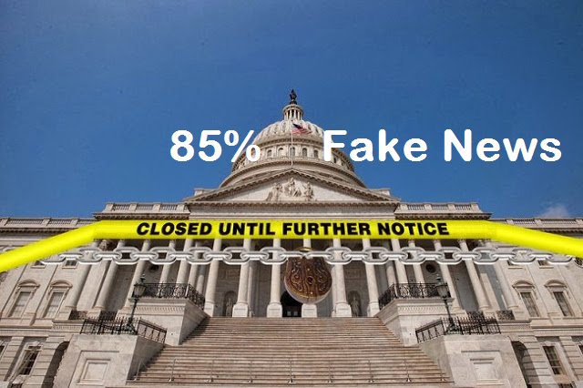 Government Shut Down is 85% Fake News