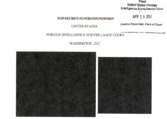Original 99 Page FISC Memo Released!