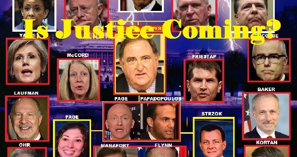 Will Crossfire Hurricane Coup D’état Conspirators See Justice?